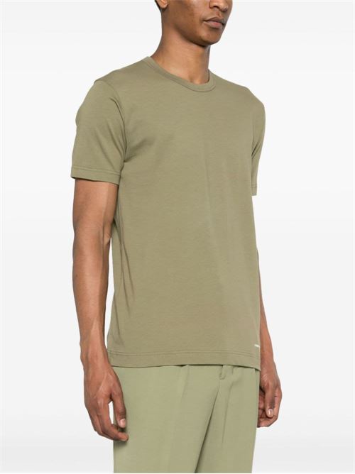 T-shirt with logo COMME DES GARÇONS SHIRT | FMT020S243KHAKI